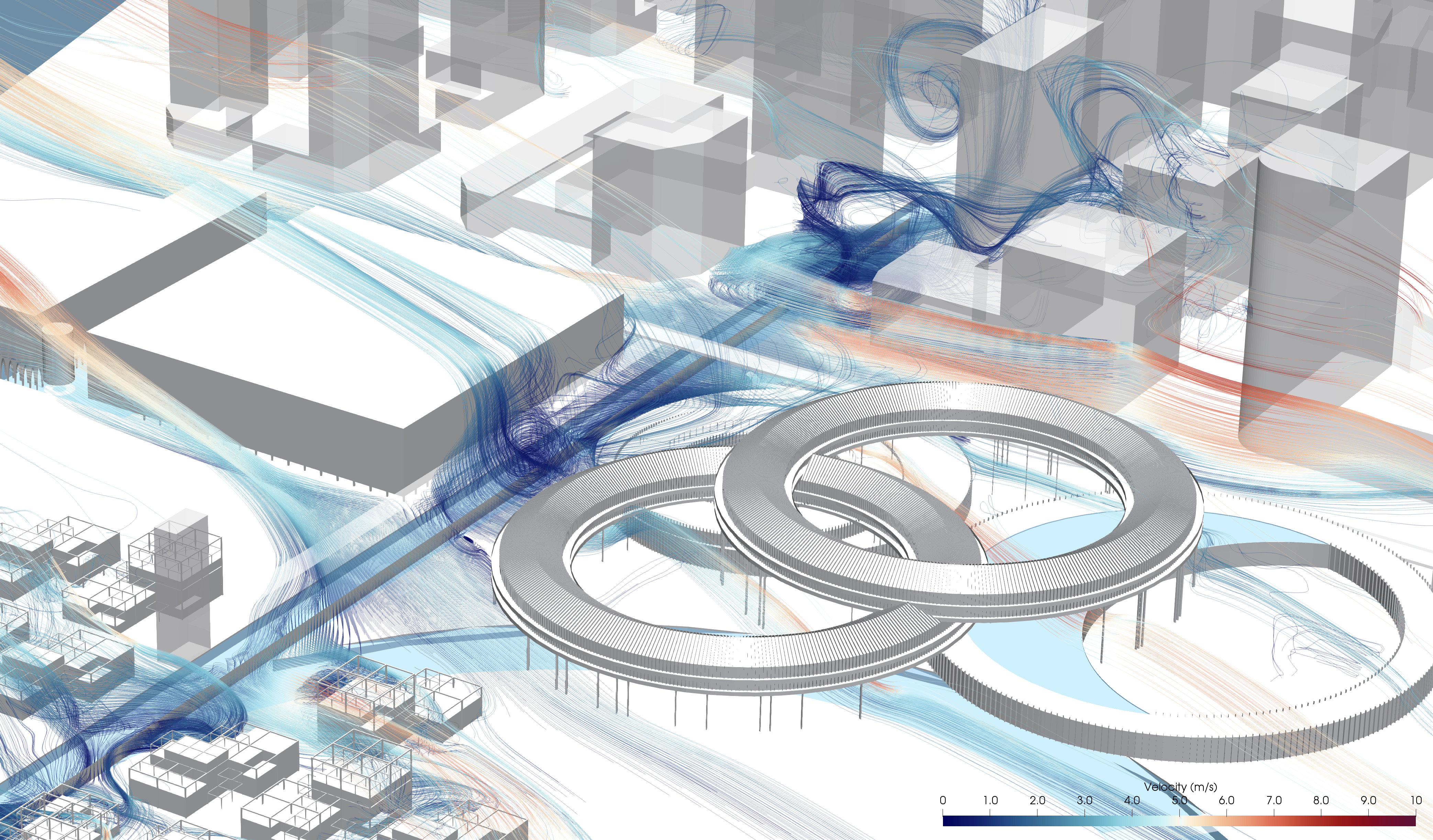 Guangzhou area – Wind interaction with proposed buildings
